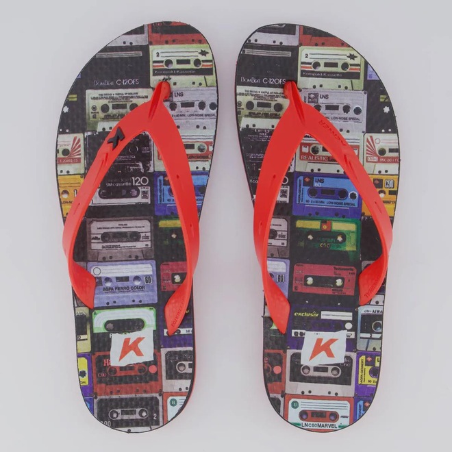 Chinelo Kenner Summer Mix Tape Masculino - Foto 1