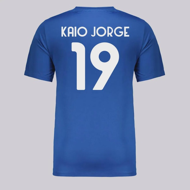 Camisa Cruzeiro Star Azul 19 Kaio Jorge Masculina - Foto 1