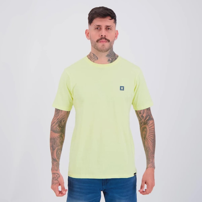 Camiseta Hurley Silk Mini Icon II Masculina - Foto 1