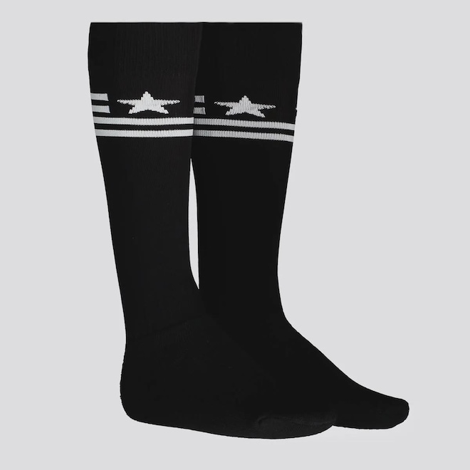 Meião Botafogo Cano Alto Infantil - Foto 1