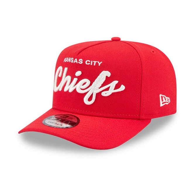 Boné New Era 9FIFTY A-Frame Kansas City Chiefs NFL Masculino - Foto 1
