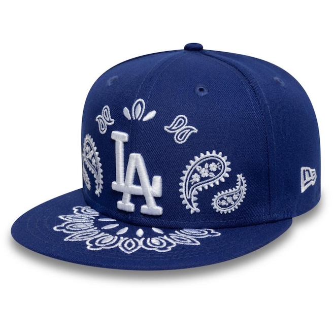 Boné New Era 59FIFTY Los Angeles Dodgers MLB Unissex - Foto 1