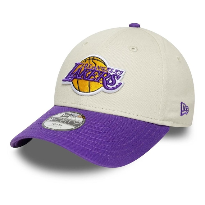 Boné New Era 9FORTY Los Angeles Lakers NBA Masculino - Foto 1