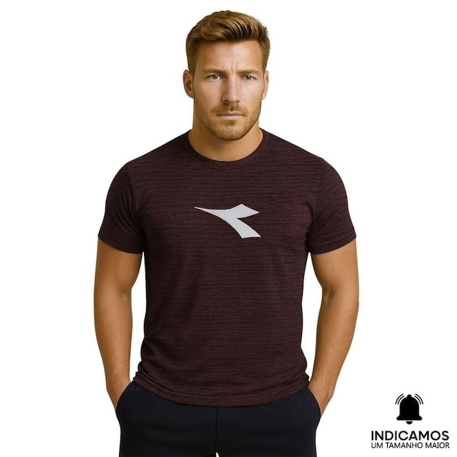 Camiseta Diadora Big Logo EXC Masculina - Foto 1