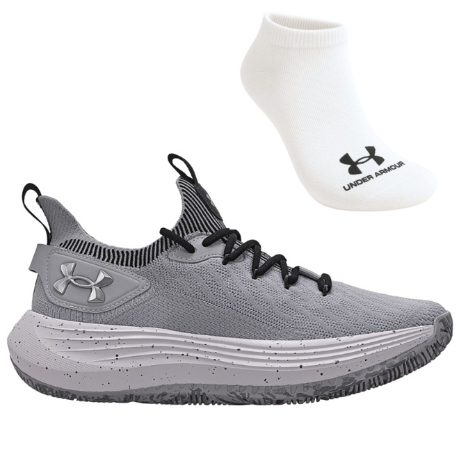 Tênis Masculino Under Armour Hooper + 1 Par de Meia - Foto 1