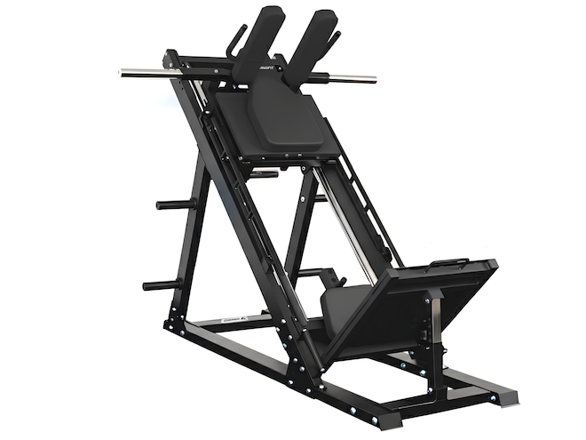 Agachamento Hack Leg Press Yangfit Máquina Articulada 2 em 1 - Foto 1