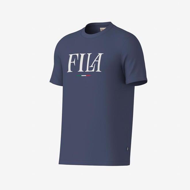 Camiseta Fila Regular Italy Letter Masculina - Foto 1
