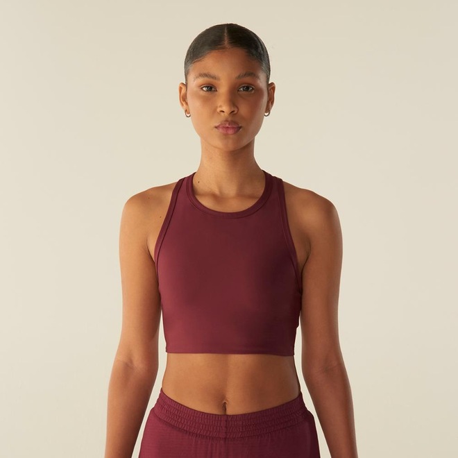 Top Fitness Fila Train Long Elastic II Feminino - Foto 1