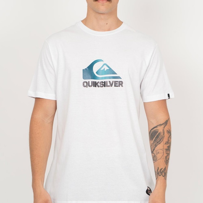 Camiseta Quiksilver Soft Hologram SM26 Masculina - Foto 1