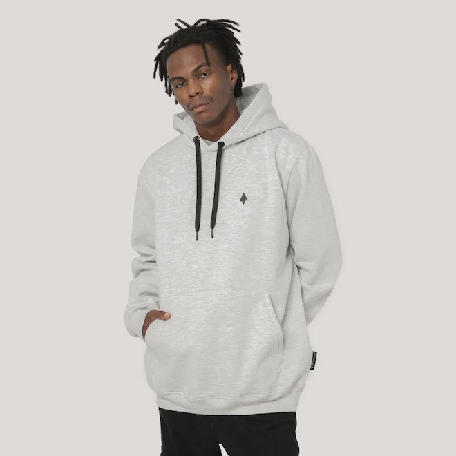 Blusão de Moletom Canguru Fechado MCD Espada - Masculino - Foto 1