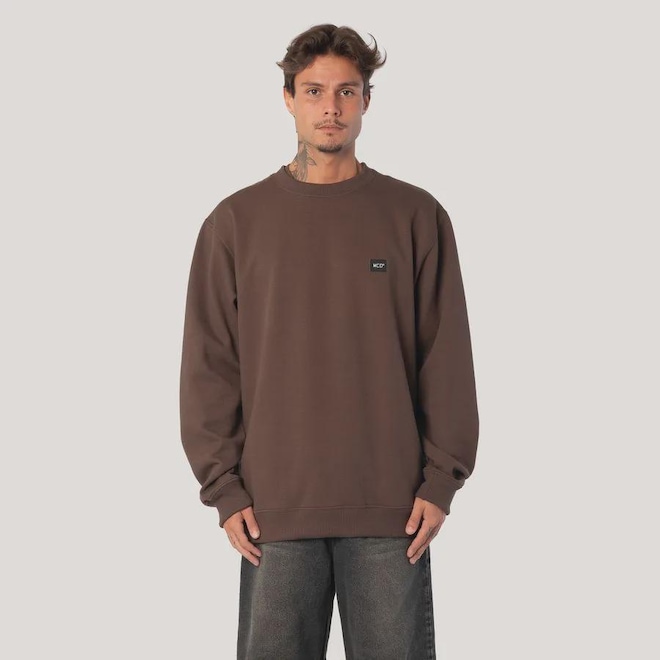 Blusão de Moletom Careca MCD More Core Division - Masculino - Foto 1