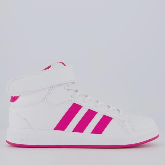 Tênis Infantil adidas Grand Court Mid - Foto 1