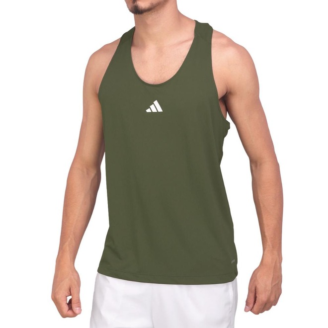 Camiseta Regata adidas Treino Basic Masculina - Foto 1