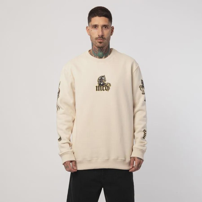 Blusão de Moletom Careca MCD Apocalipse - Masculino - Foto 1