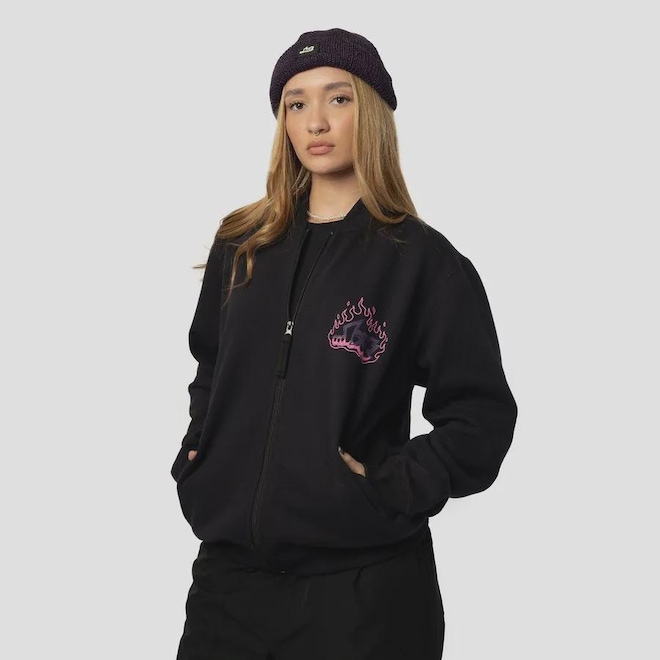 Blusão de Moletom College Lost Snake - Unissex - Foto 1