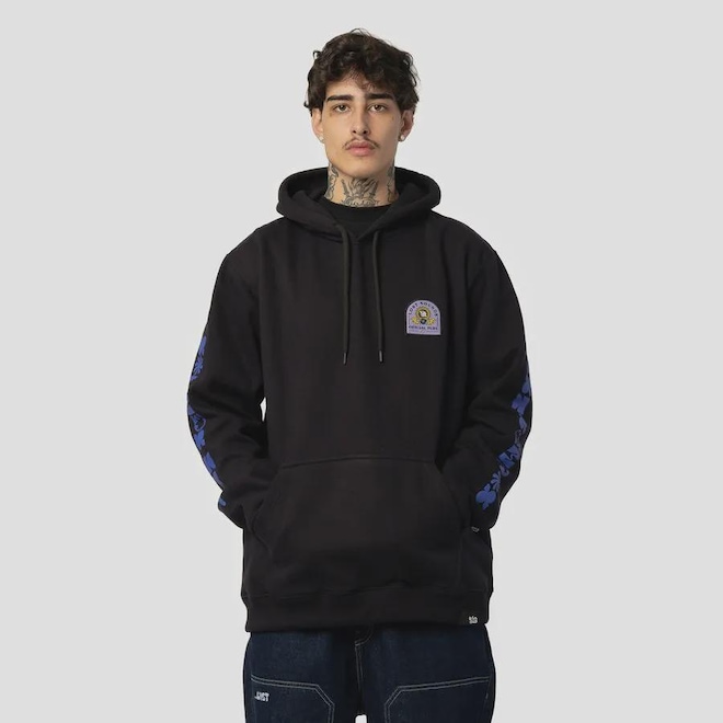 Blusão de Moletom Canguru Lost Sounds - Masculino - Foto 1