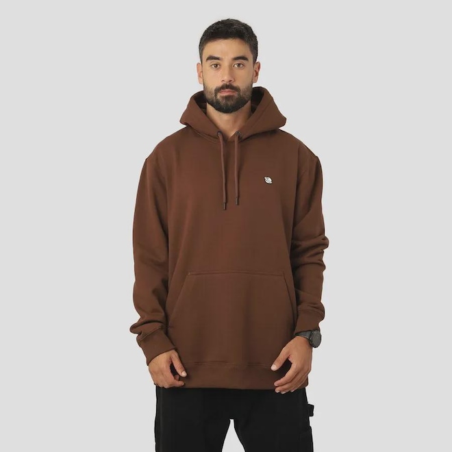 Blusão de Moletom Canguru Lost Saturn - Masculino - Foto 1