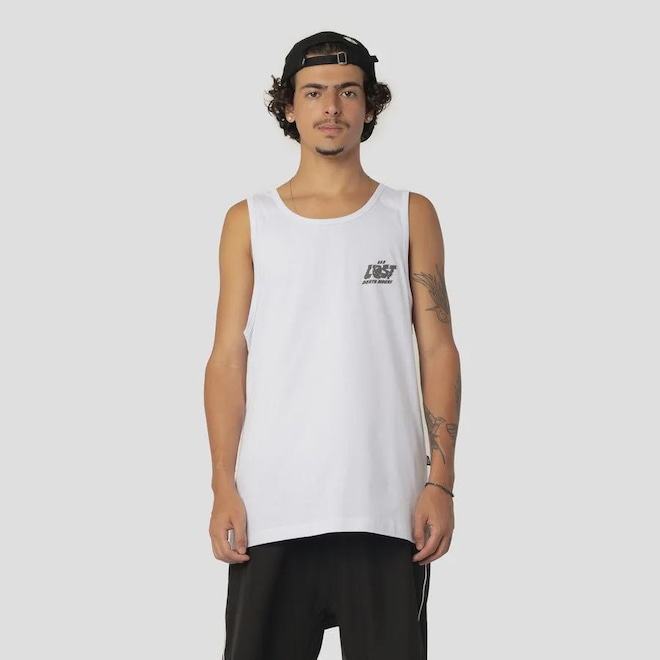 Camiseta Regata Lost Logo Death Riders Club - Masculina - Foto 1