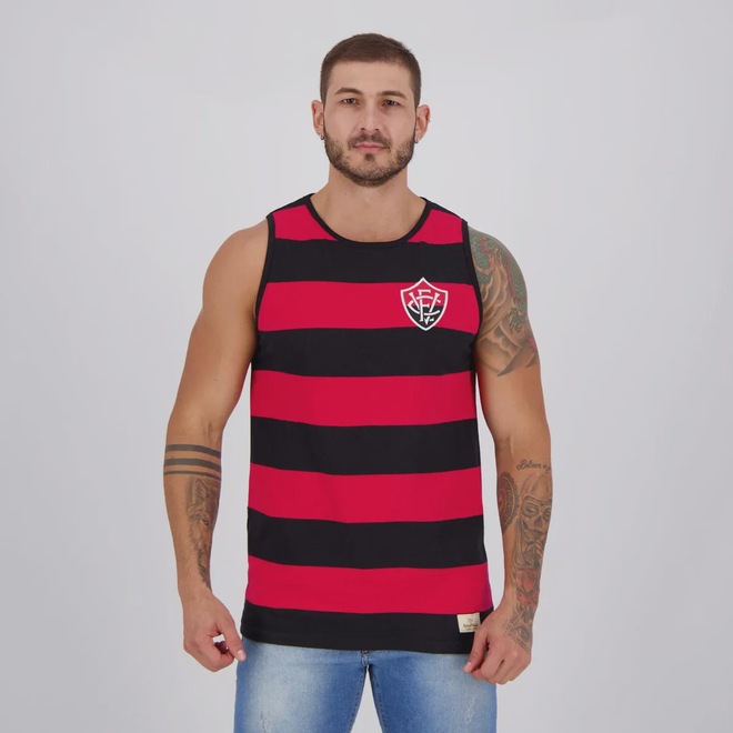 Regata Vitória Retrô 1972 Masculina - Foto 1