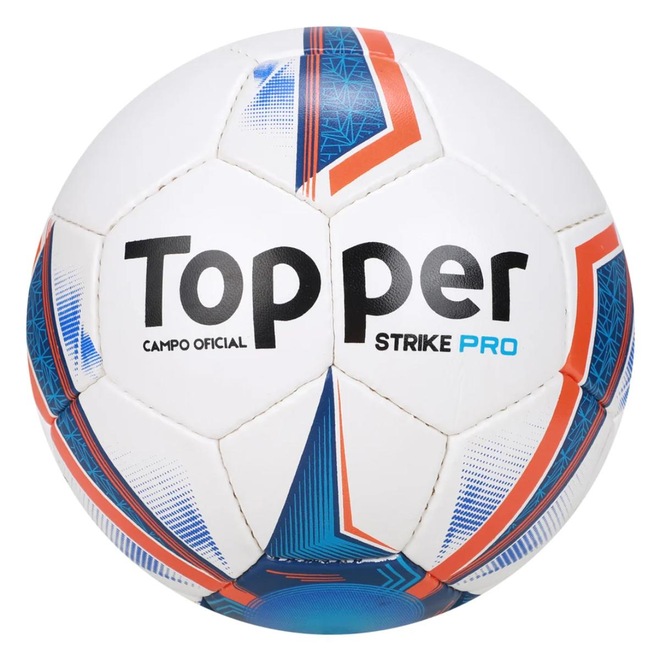 Bola Futebol Campo Topper Strike Pro - Foto 1
