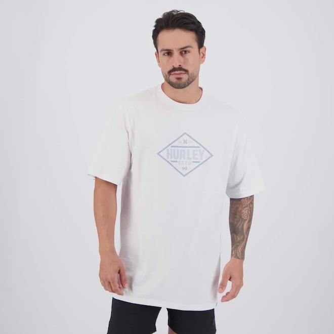 Camiseta Hurley Estd Oversize Masculina - Foto 1