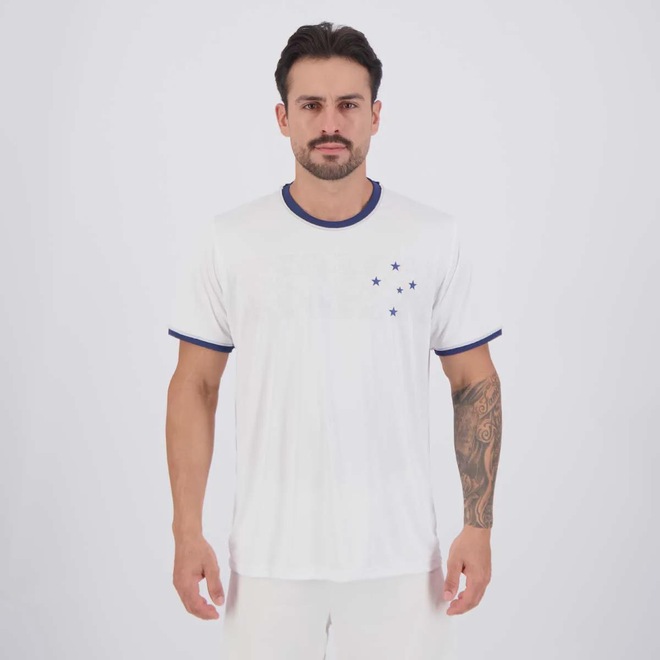 Camisa Cruzeiro Copas Masculina - Foto 1