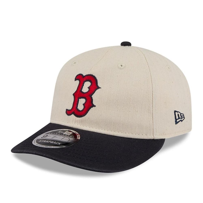 Boné New Era 9Fifty Retro Crown SN Boston Red Sox MLB Masculino - Foto 1