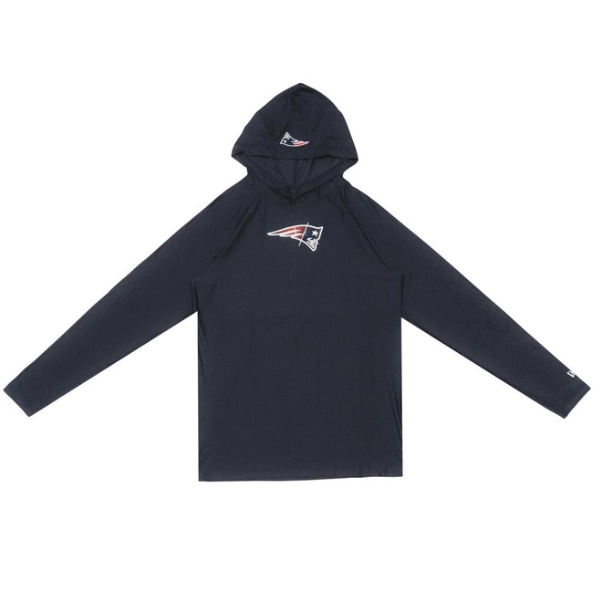 Blusão de Moletom Canguru Fechado New Era New England Patriots NFL Masculino - Foto 1