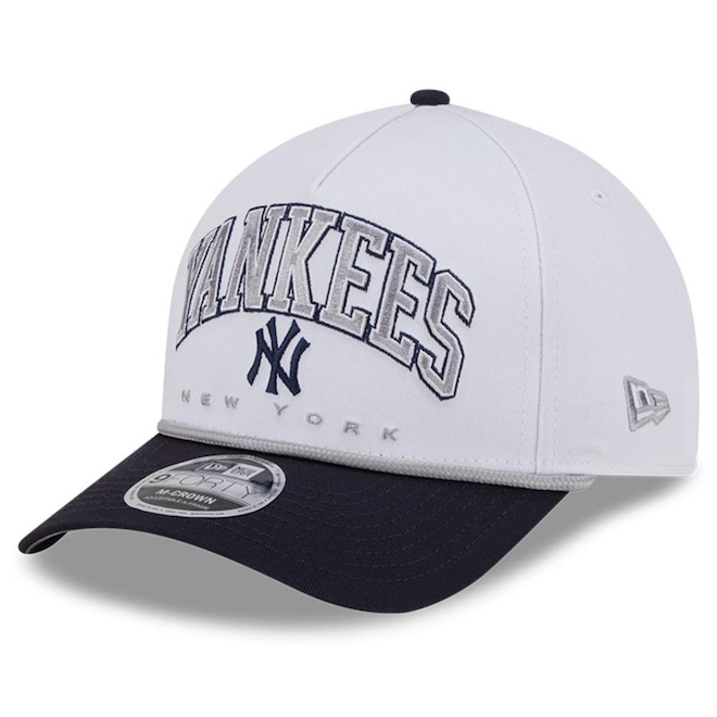 Boné New Era 9Forty M-Crown A-Frame New York Yankees MLB Masculino - Foto 1
