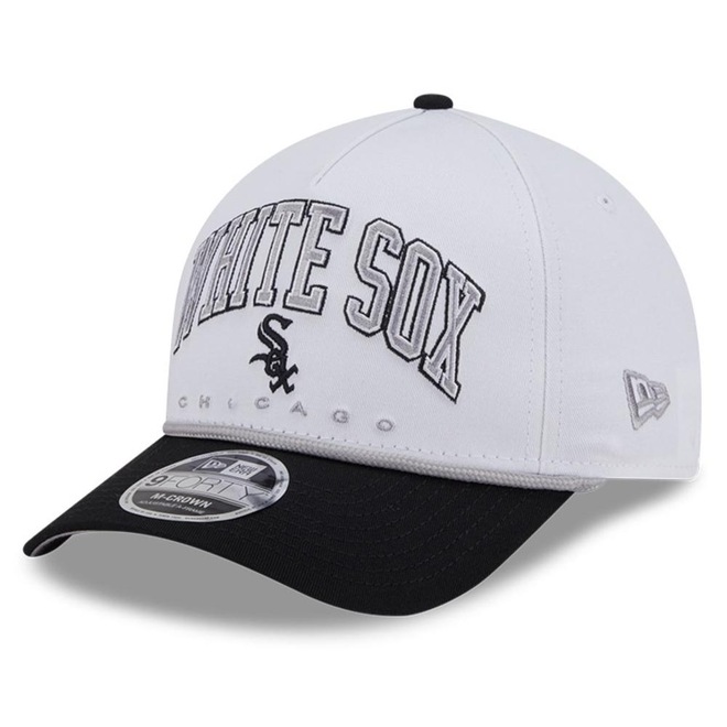 Boné New Era 9Forty M-Crown A-Frame Chicago White Sox MLB Masculino - Foto 1