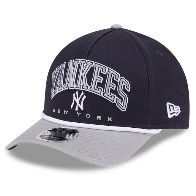 Boné New Era 9Forty M-Crown A-Frame New York Yankees MLB Masculino - Foto 1
