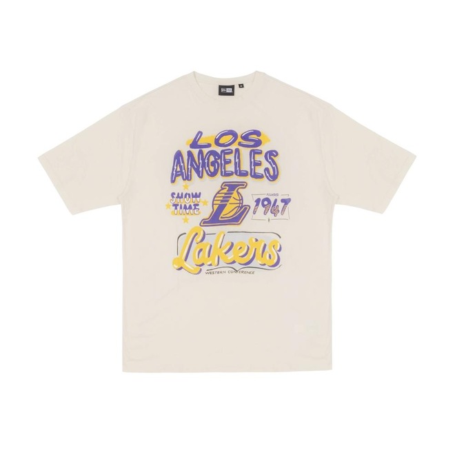 Camiseta New Era Regular Los Angeles Lakers NBA Unissex - Foto 1