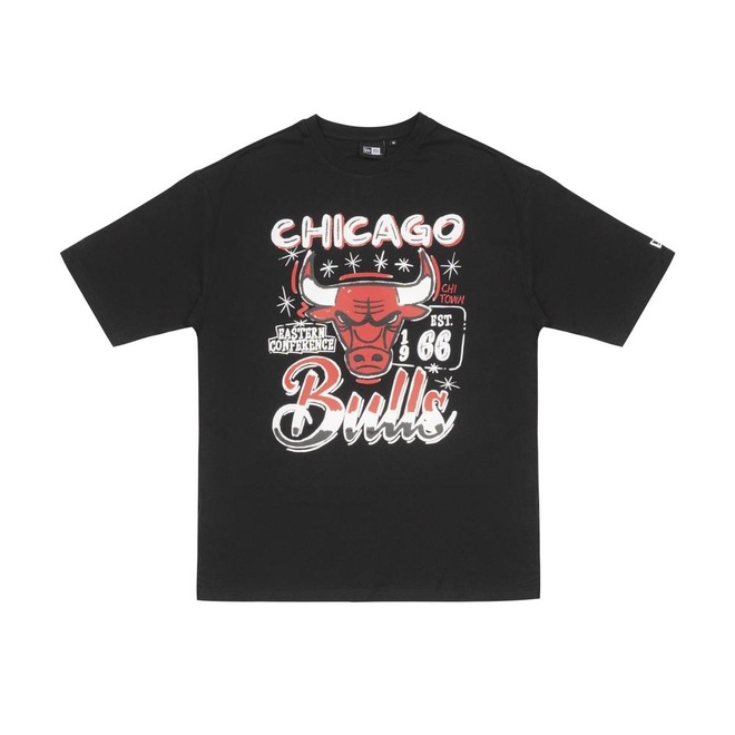Camiseta New Era Regular Chicago Bulls NBA Unissex - Foto 1