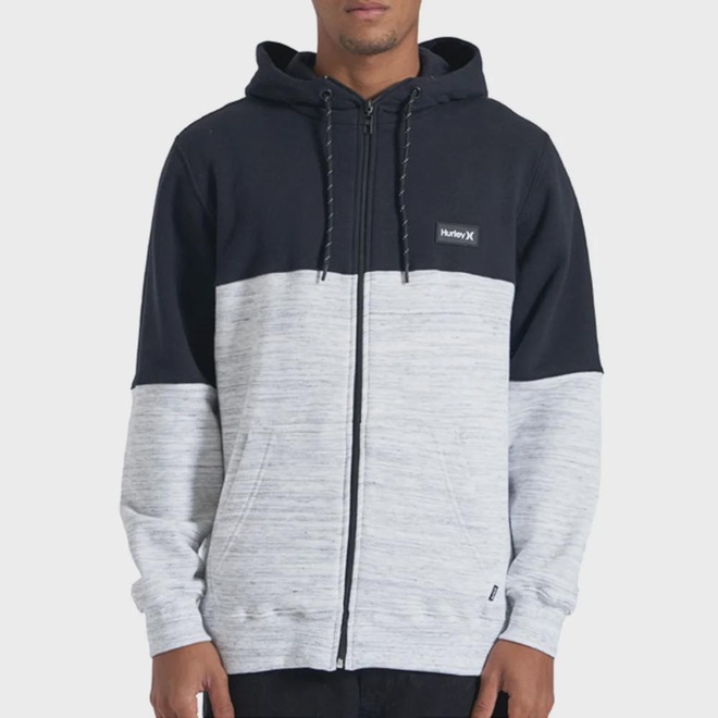 Blusão de Moletom Canguru Hurley Snow Two Masculino - Foto 1