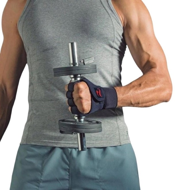 Protetor de Palma Realtex Premium com Munhequeira Unissex - Foto 1