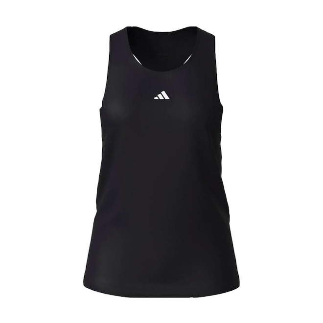 Camiseta Regata adidas Treino Básica Feminina - Foto 1