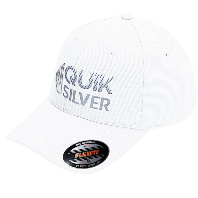 Boné Quiksilver Silver Transfer Emb White - Foto 1