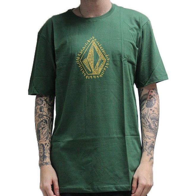 Camiseta Volcom Oxide Masculina - Foto 1