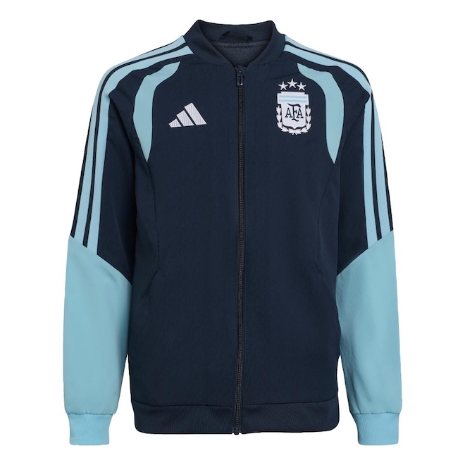 Jaqueta adidas Seleção Argentina Tiro Presentation Infantil - Foto 1