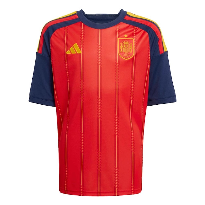 Camisa Espanha I 25/26 Adidas Unissex - Foto 1
