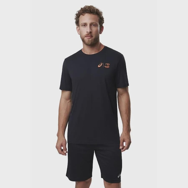 Camiseta Performance Senna Asics Samurai Unissex - Foto 1