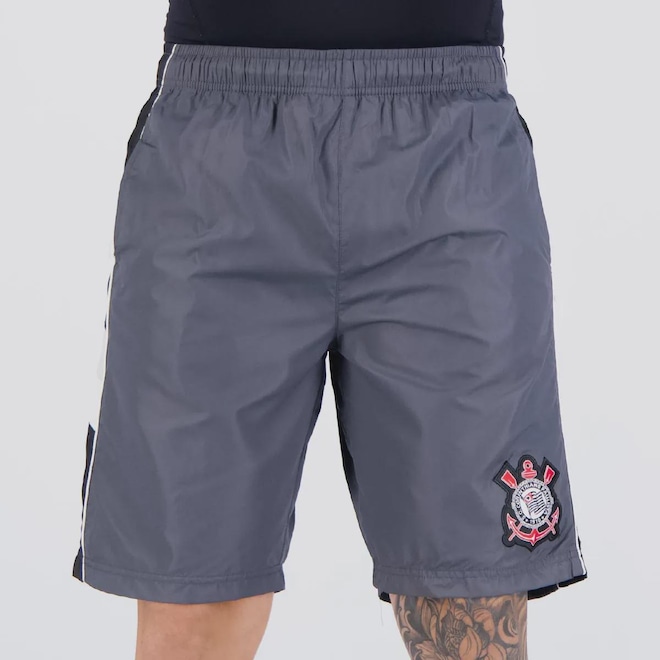 Bermuda Corinthians Shades Masculina - Foto 1