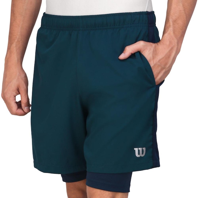 Shorts Wilson Performance 3 Masculino - Foto 1
