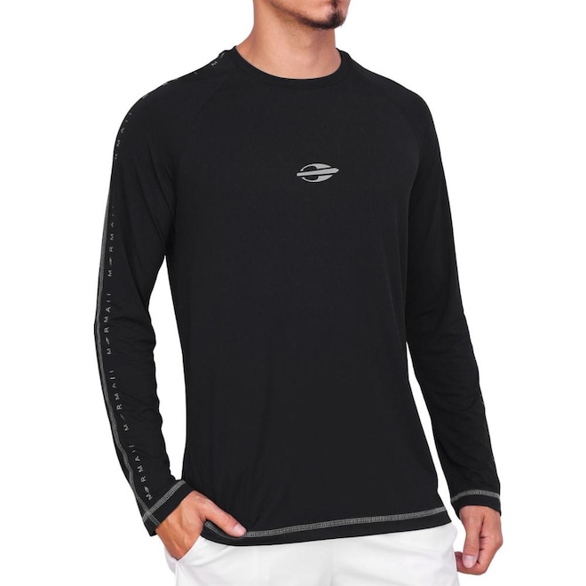 Camiseta Manga Longa Mormaii Beach Masculina - Foto 1