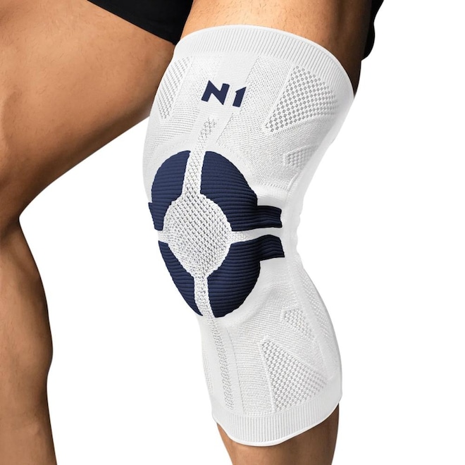 Joelheira N1 Sport Pro com haste Lateral e Gel - 1 Unidade - Foto 1