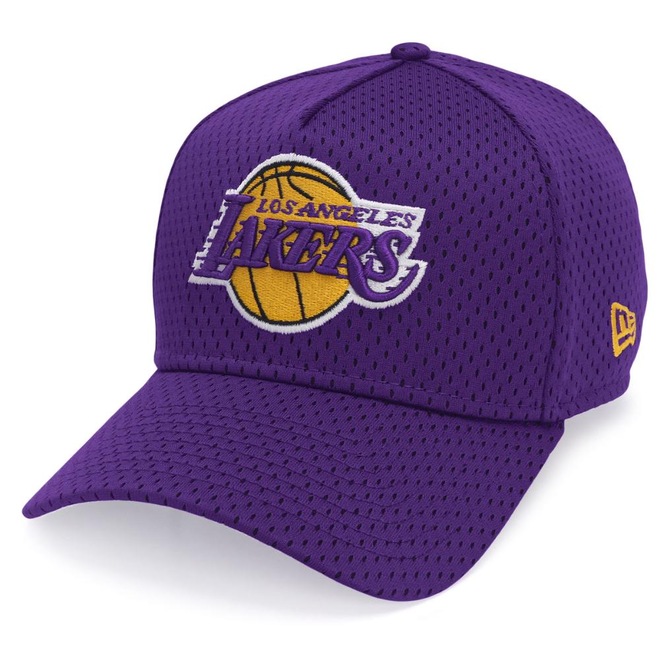 Boné Adulto New Era 9forty A-Frame NBA Los Angeles Lakers Aba Curva - Foto 1