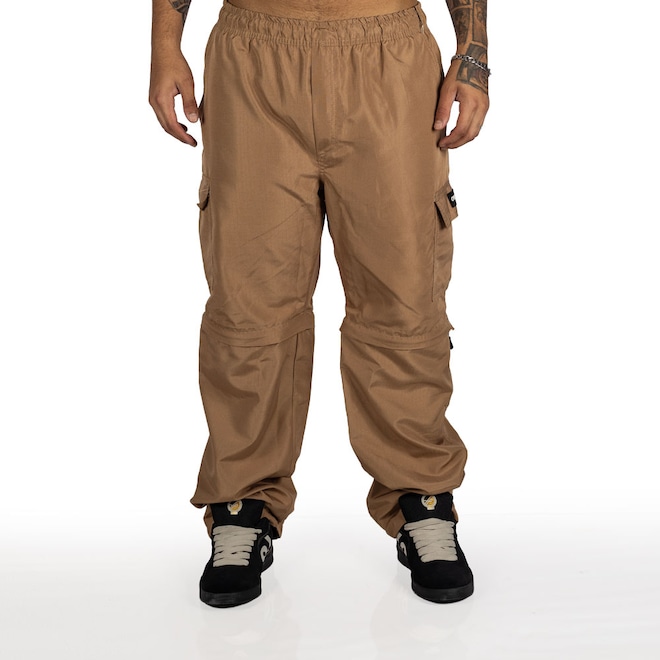 Calça Overking Cargo 2 em 1 Masculina - Foto 1