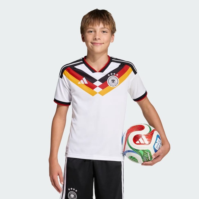 Camisa Alemanha I adidas 2026 Infantil - Foto 1