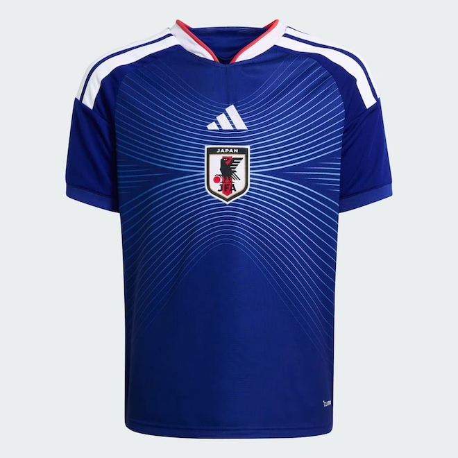 Camisa Japão I adidas 2026 Infantil - Foto 1