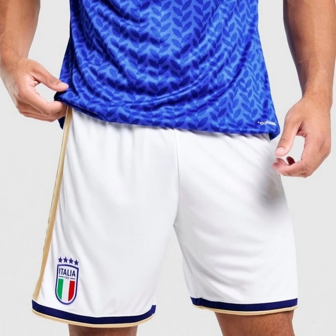 Shorts Itália I adidas 2026 Masculino - Foto 1